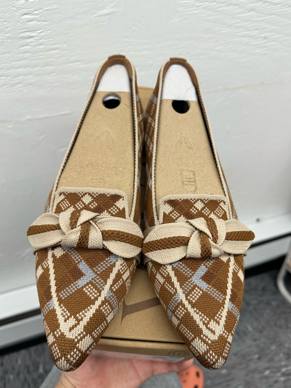 Vivaia Michelle 2.0 Flats- Caramel Mosaic